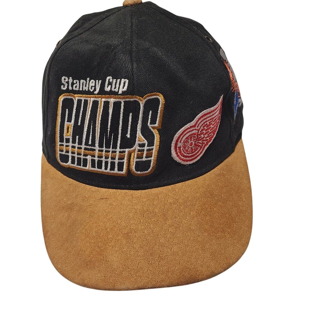 Vintage Starter NHL 1997 Stanley Cup Detroit Red Wings Hockey Cap Hat Adjustable